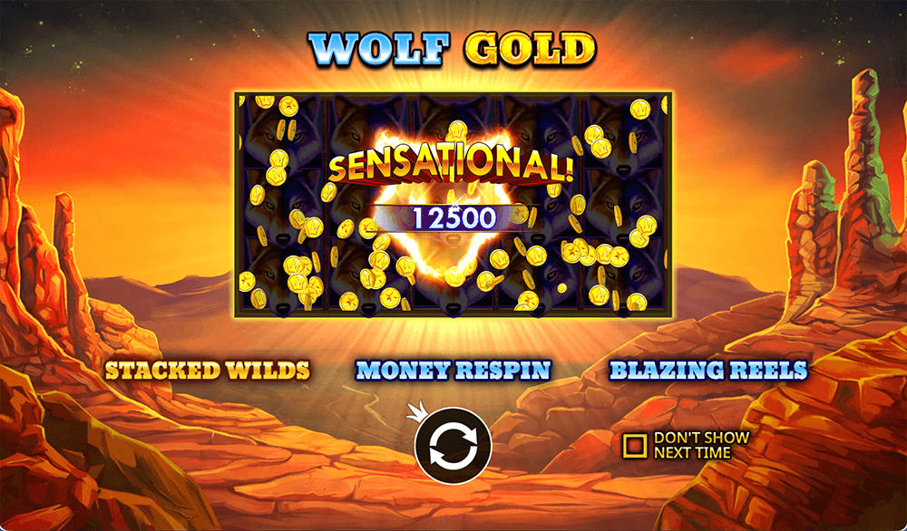 Основная информация о слоте Wolf Gold Основная информация о слоте Wolf Gold